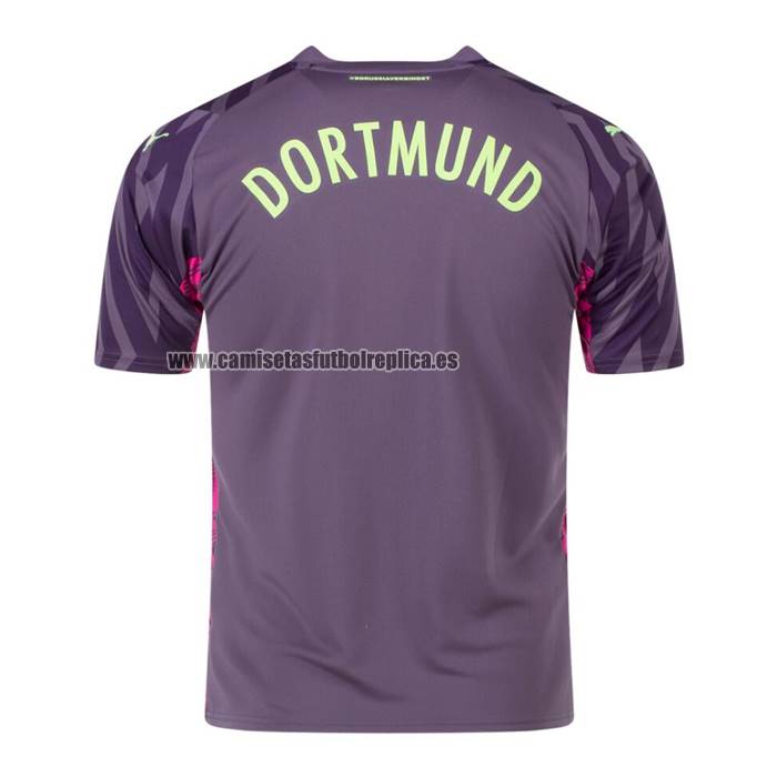 Camiseta Borussia Dortmund Portero 2023-24 Purpura